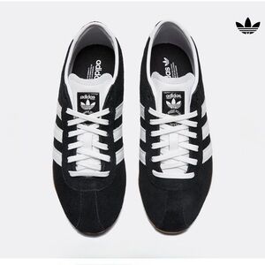 Adidas Original TOKYO Sneakers - Black & White SUEDE